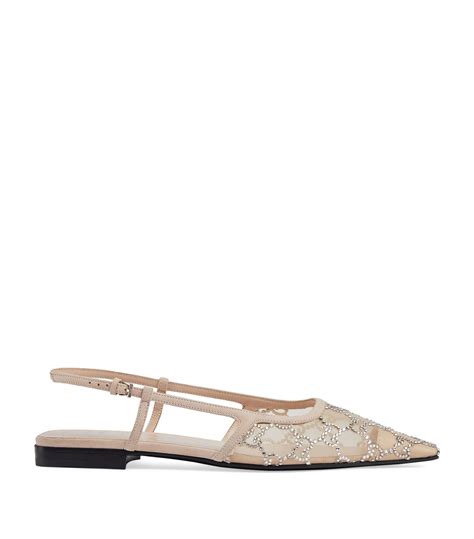 gucci slingback ballet flat|Gucci ladies ballet flats.